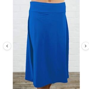 Ella Mae Long Modest Swim Skort Plus Size 3XL Athletic Skirt‎ Attached Legging